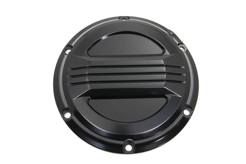 V-Twin Black Air Flow Derby Cover - 42-1378