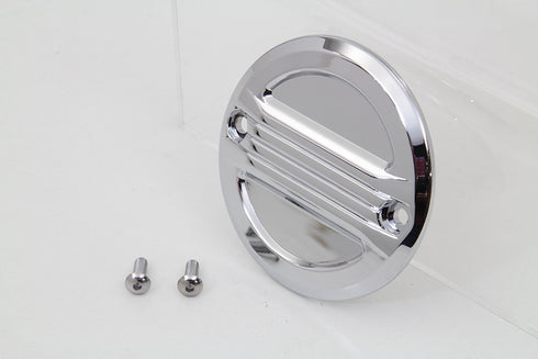 V-Twin Chrome Air Flow Ignition System Cover - 42-1383