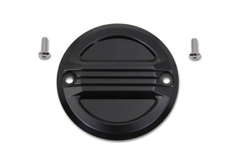 V-Twin Black Air Flow Ignition System Cover - 42-1384