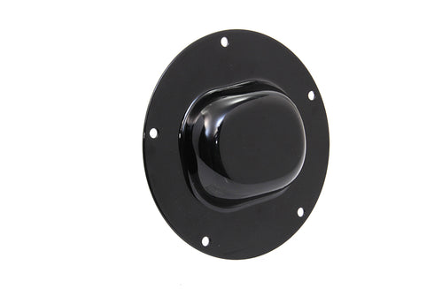 V-Twin Black Nostalgic 5-Hole Derby Cover - 42-1388