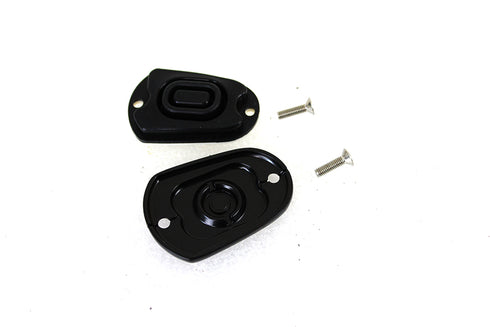 V-Twin Rear Master Cylinder Cover Black - 42-1391