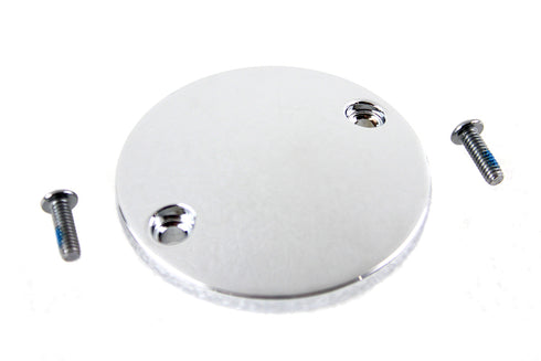 V-Twin M8 Ignition System Cover Smooth Chrome - 42-1393