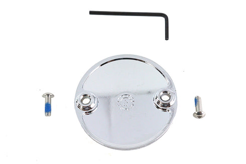 V-Twin M8 Ignition System Cover Skull Chrome - 42-1394