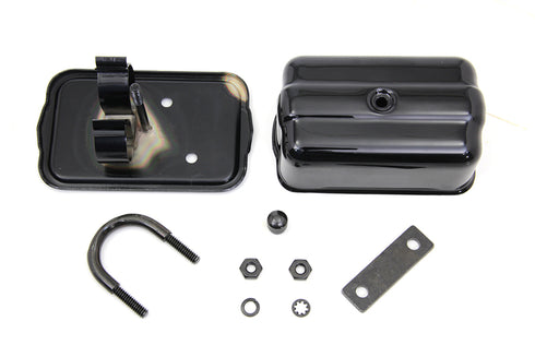 V-Twin Universal Black Spark Plug Holder with Clamps - 42-1537