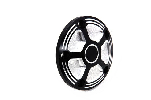 V-Twin Black Contrast 5-Hole Point Cover - 42-1546