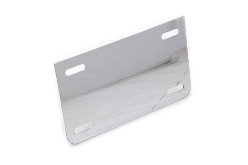 V-Twin License Plate Frame Backing Plate Chrome - 42-1547