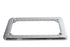 V-Twin License Plate Frame Maltese Style Chrome - 42-1575