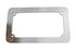 V-Twin License Plate Frame Maltese Style Chrome - 42-1575