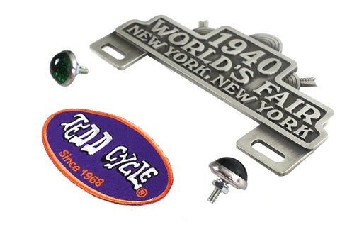 V-Twin World's Fair License Plate Topper Kit - 42-1743