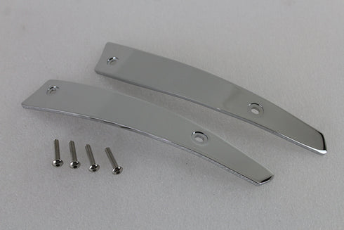V-Twin Road Glide Windshield Side Trim Kit Chrome - 42-1747