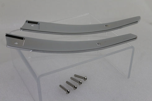 V-Twin Road Glide Windshield Side Trim Kit Chrome - 42-1747