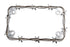 V-Twin Barbed Wire License Plate Frame - 42-1769