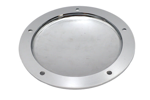 V-Twin Finned Derby Cover Chrome - 42-1825