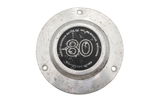 V-Twin 3-Hole Derby Cover Chrome - 42-2027