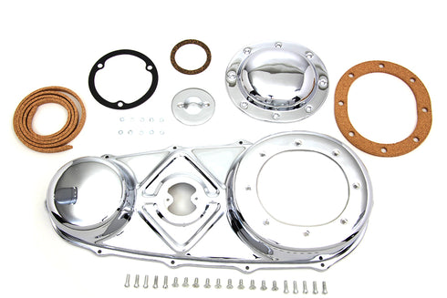 V-Twin Outer Primary Cover Kit Chrome - 42-3664