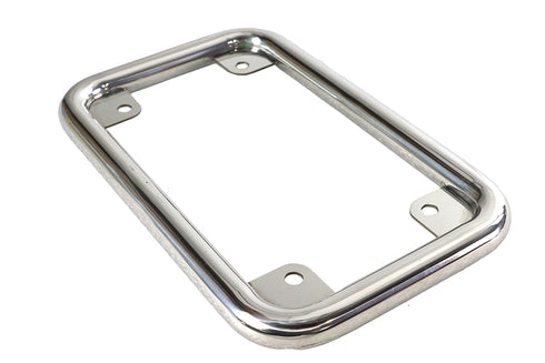 V-Twin License Plate Frame Stainless - 42-5046