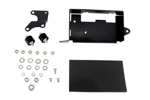 V-Twin Battery Carrier Kit Black - 42-5049