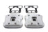 V-Twin Rocker Box Cover Set Chrome - 42-5524