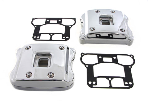 V-Twin Rocker Box Cover Set Chrome - 42-5524