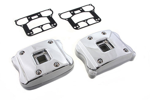 V-Twin Rocker Box Cover Set Chrome - 42-5524