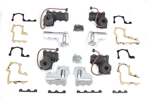 V-Twin Lower Valve Spring Cup Set Parkerized - 42-6175