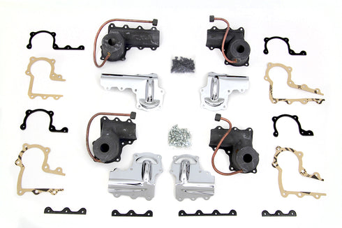 V-Twin Lower Valve Spring Cup Set Parkerized - 42-6175