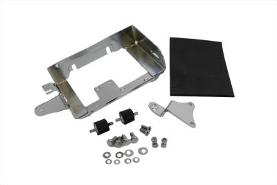 V-Twin Chrome Battery Carrier Kit - 42-9910