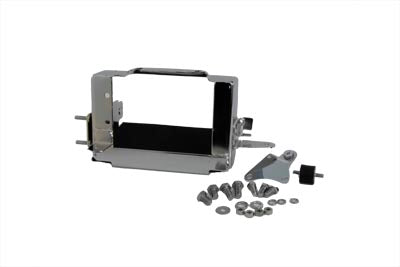 V-Twin Chrome Battery Carrier Kit - 42-9915