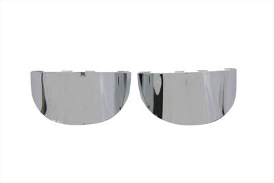 V-Twin Chrome Light Visor - 42-9925