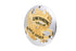 V-Twin Eagle Spirit Derby Cover Gold Inlay - 42-9944