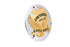 V-Twin Eagle Spirit Derby Cover Gold Inlay - 42-9944