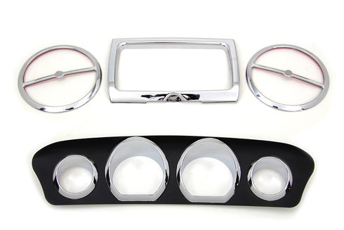 American Dresser Inner Fairing Trim Kit Chrome - 42-9997