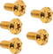 ARLEN NESS Bolt Kit - Holeshot/Brake Rotor/Rear - Hub Mount - Gold - 3/8-16 x 1" - 5 Pack 300-911