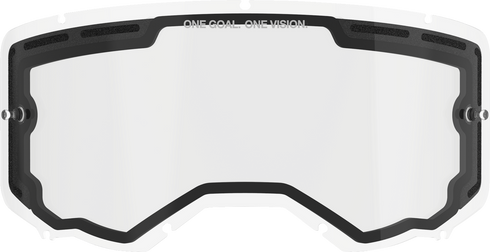 ALPINESTARS GOGGLES Vision 8/Vision 5/Vision 3 Lens - Dual Pane - Clear 9101725-016