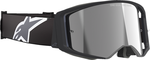 ALPINESTARS GOGGLES Supertech Goggle - Corp - Black - ABS Vision - Gray Mirror Lens 5100325-1513