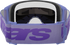 ALPINESTARS GOGGLES Vision 5 Goggle - Wordmark - Purple - Blue Mirror Lens 5102425-3116