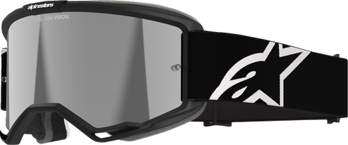 ALPINESTARS GOGGLES Vision 5 Goggle - Corp - Black - Silver Mirror Lens 5101825-1456