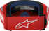 ALPINESTARS GOGGLES Vision 3 Goggle - Wordmark - Red - Silver Mirror Lens 5103325-3094