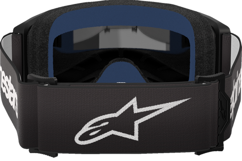 ALPINESTARS GOGGLES Vision 3 Goggle - Wordmark - Black - Silver Mirror Lens 5103225-1456