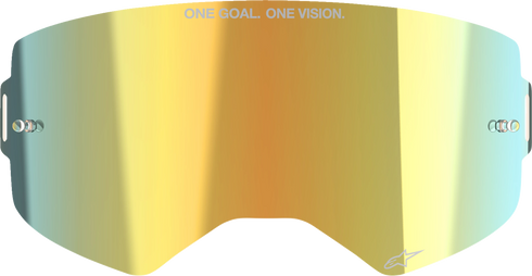 ALPINESTARS GOGGLES Supertech Lens - ABS Vision - Gold Mirror 9100325-9250