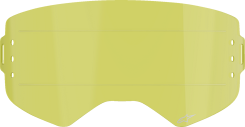 ALPINESTARS GOGGLES Supertech Roll-Off Goggle Lens - Yellow 9100625-5115