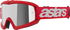 ALPINESTARS GOGGLES Youth Vision Goggle - Blaze - Red - Silver Mirror Lens 5140425-3094