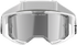 ALPINESTARS GOGGLES Vision 8 Goggle - Corp - White - Silver Mirror Lens 5101625-2055