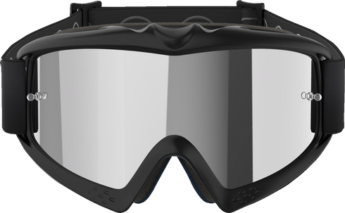 ALPINESTARS GOGGLES Youth Vision Goggle - Corp - Black - Silver Mirror Lens 5140225-1456