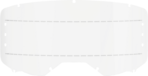 ALPINESTARS GOGGLES Vision 8/Vision 5/Vision 3 Lens - Roll-Off - Clear 9101825-016