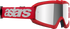 ALPINESTARS GOGGLES Youth Vision Goggle - Blaze - Red - Silver Mirror Lens 5140425-3094