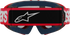 ALPINESTARS GOGGLES Youth Vision Goggle - Blaze - Red - Silver Mirror Lens 5140425-3094
