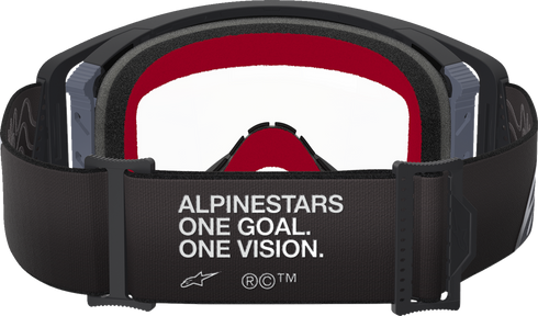 ALPINESTARS GOGGLES Supertech Goggle - Corp - Black/Gray - Clear Lens 5100125-1507