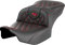 SADDLEMEN Roadsofa™ Seat - without Backrest - Red Lattice Stitch - FLTR/FLHX '23-'24 823-07-18204