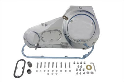 Motorshop Outer Primary Cover Kit Chrome - 43-0046